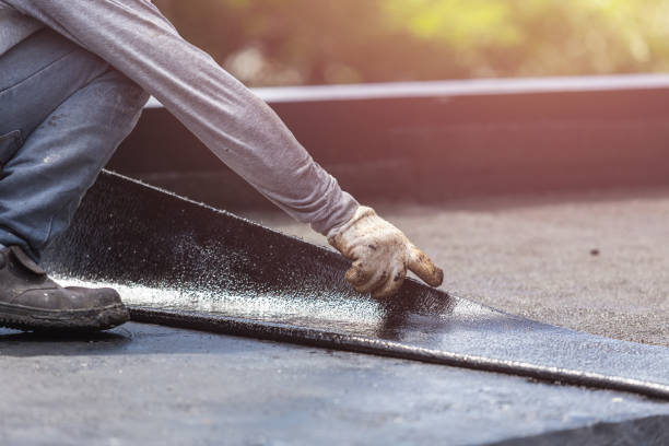 Professional Basement Waterproofing technician working in Pleasant Grove, OH